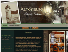 Tablet Screenshot of altsyburg.de